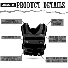 Load image into Gallery viewer, NAJ Vest 16KG - Black