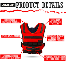 Load image into Gallery viewer, NAJ Vest 16KG - Red