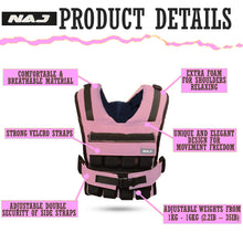 Load image into Gallery viewer, NAJ Vest 16KG - Pink
