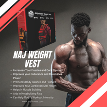 Load image into Gallery viewer, NAJ Vest 16KG - Red
